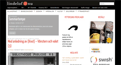 Desktop Screenshot of lindelof.nu